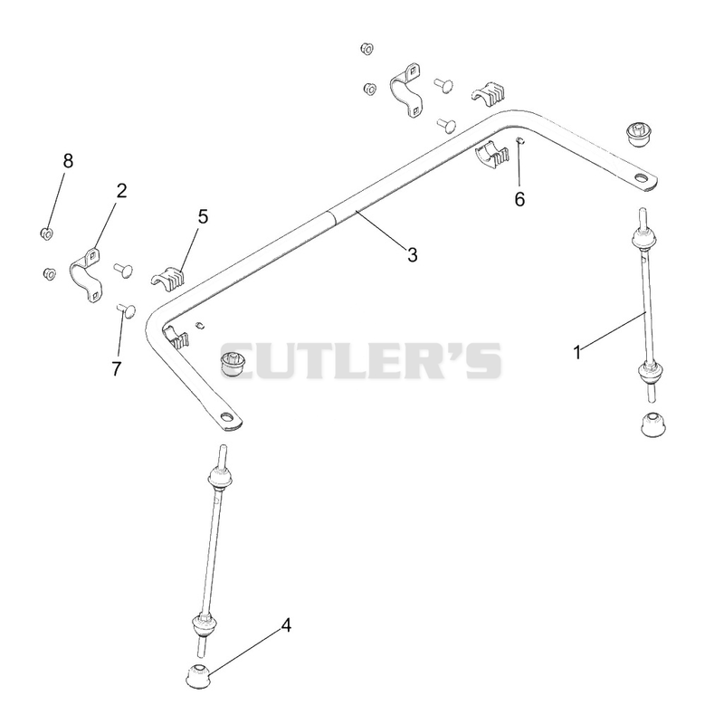 Suspension, Rear Stabilizer Bar