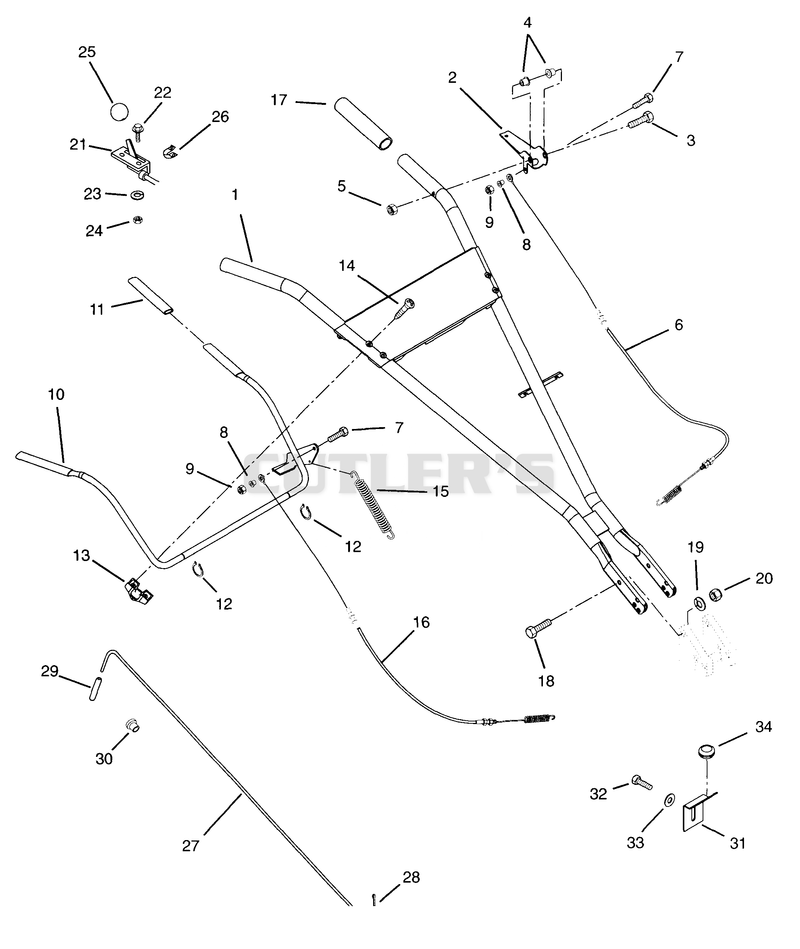 Handlebar And Upper Controls