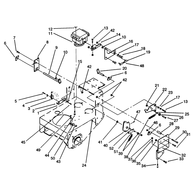 Hydraulic Pump and Linkage Assembly