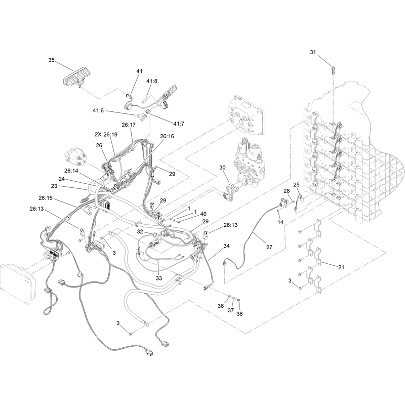 Main Wire Harness Assembly