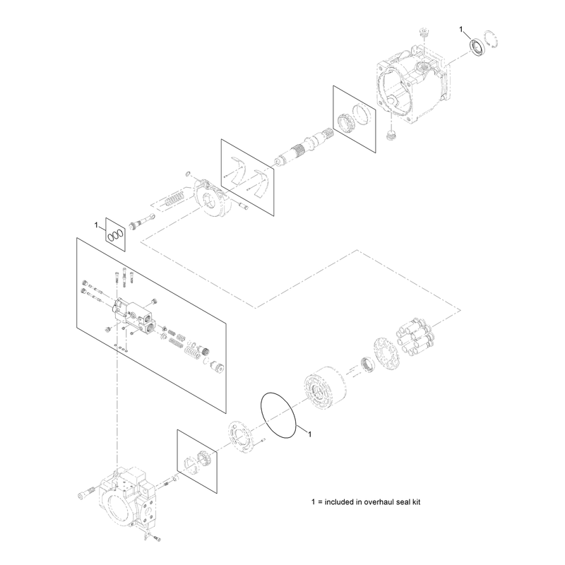 Hydraulic Gear Pump Assembly No. 127-1812