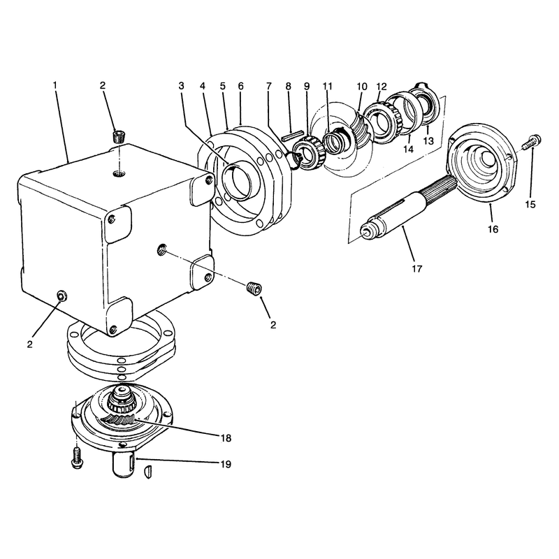 Gear Boxassembly No 68-6810