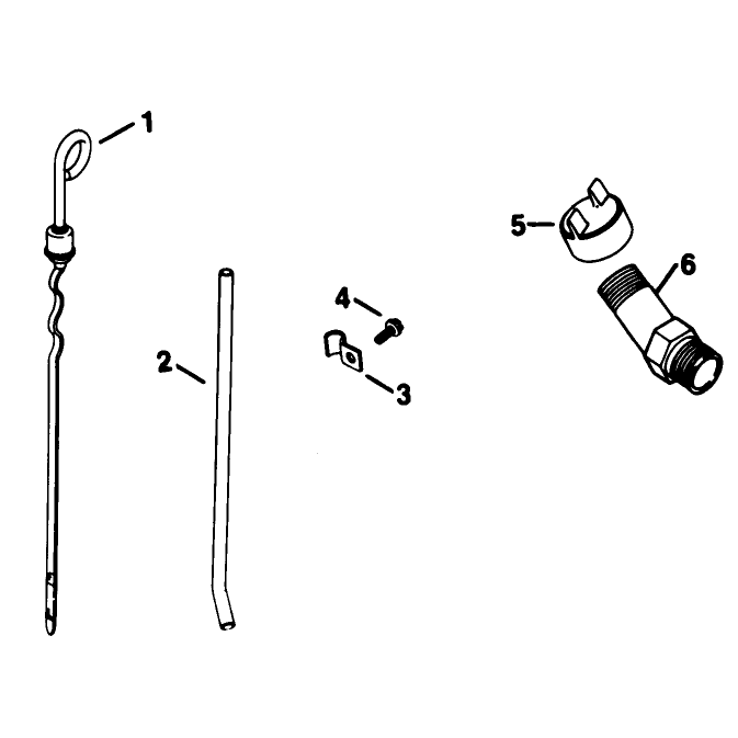Dipstick Kohler Engine Model No Kt17qs Type No 24324 Continued