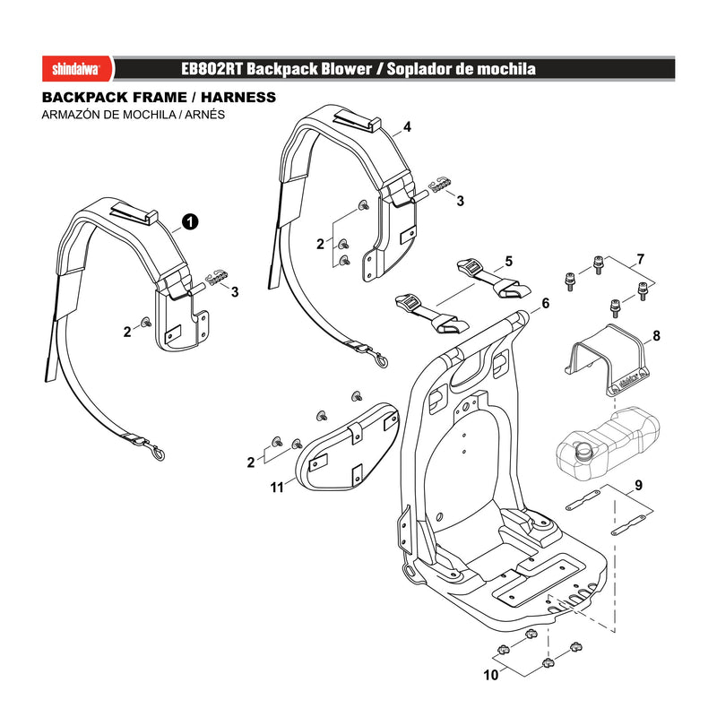 BACKPACK FRAME / HARNESS