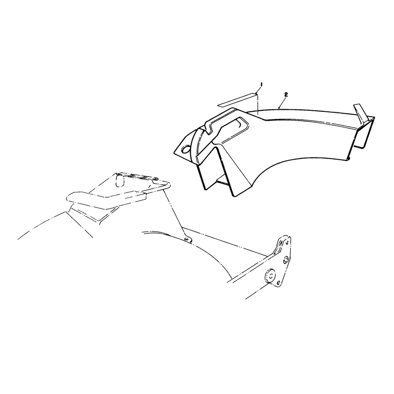 Side Discharge Chute Model No 59168 Optional