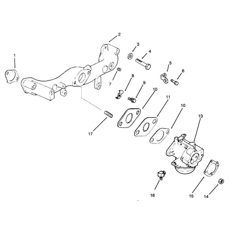 Intake Manifold and Carburator