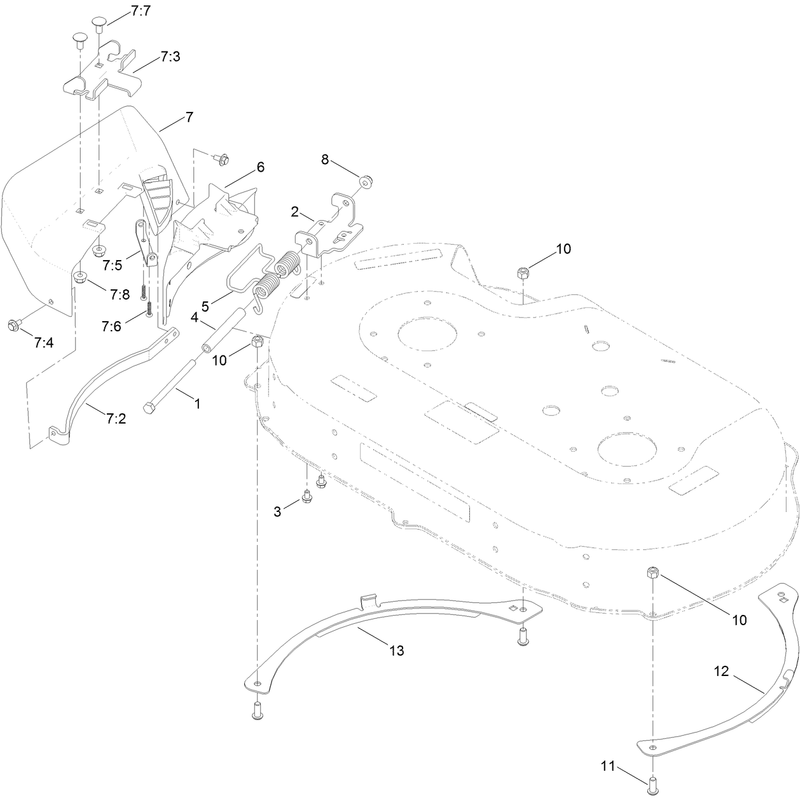 Side Discharge Chute Assembly