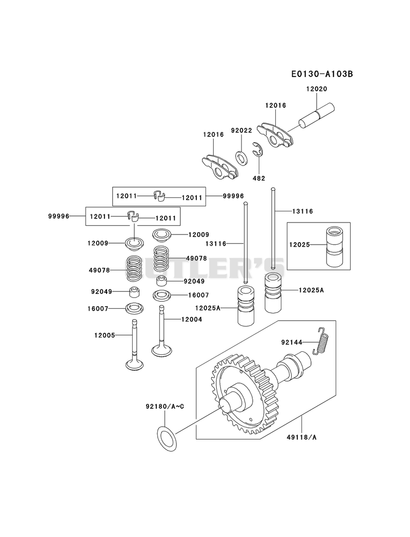 VALVE/CAMSHAFT