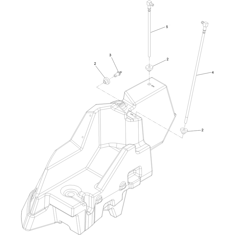 RH Fuel Tank Assembly No. 142-8638