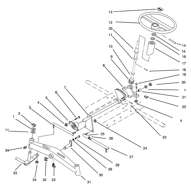 Front Axle and Steering