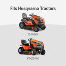 Husqvarna 960730037 H34648Sl 3-Bin Bagger for Select TS, TH and YTA Series Riding Lawn Mowers
