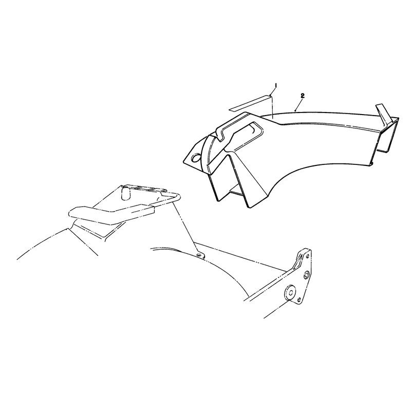 Side Discharge Chute Model No 59168 Optional