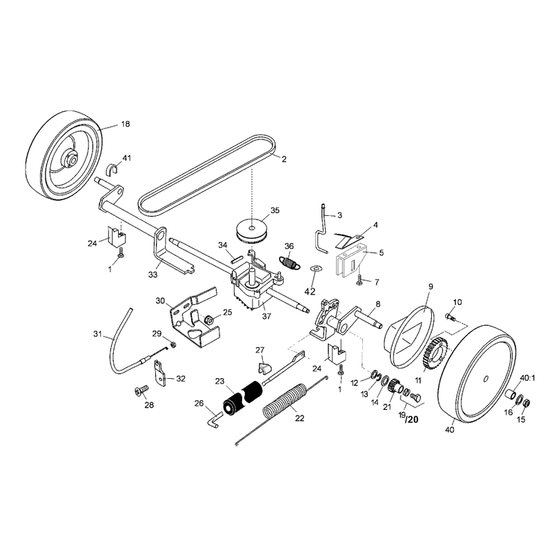 Rear Axle Assembly