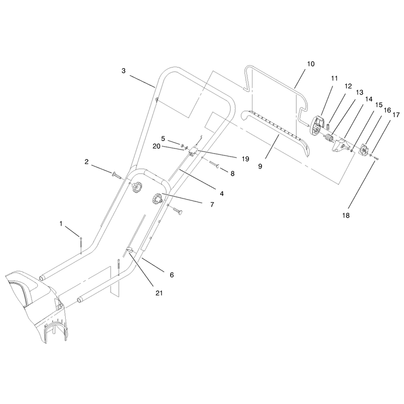Handle and Controls Assembly