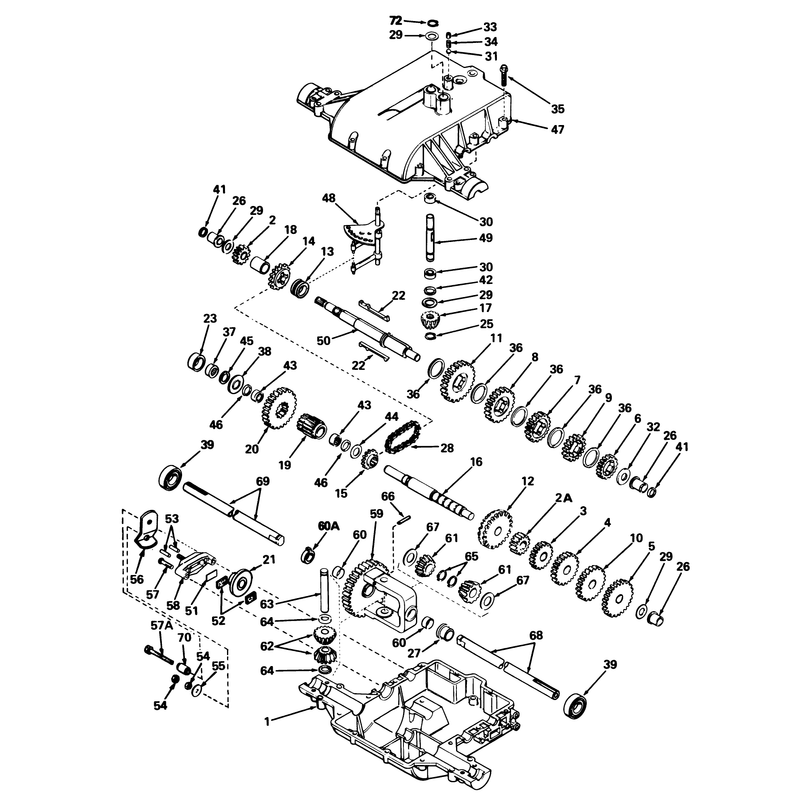 Peerless Transaxle Model 801d