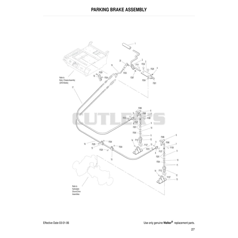 Parking Brake Assembly