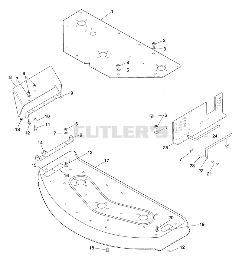 40" MOWER FRAME 2