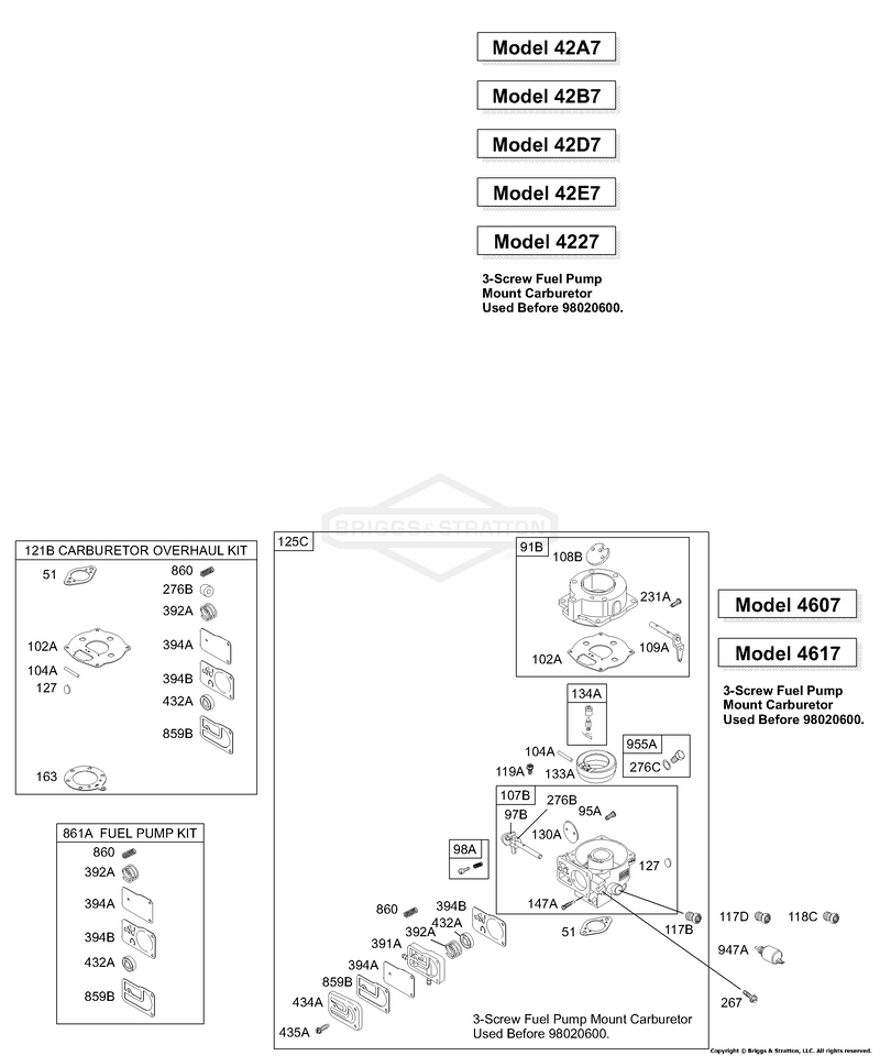 Carburetor 2, Kit/Gasket Sets - Carburetor 2, Kit/Gasket Sets - Fuel Pump 2