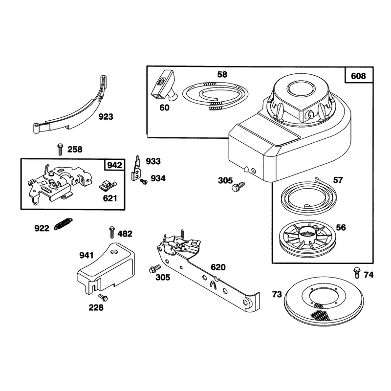 Engine Briggs and Stratton Model 95902-3153-01