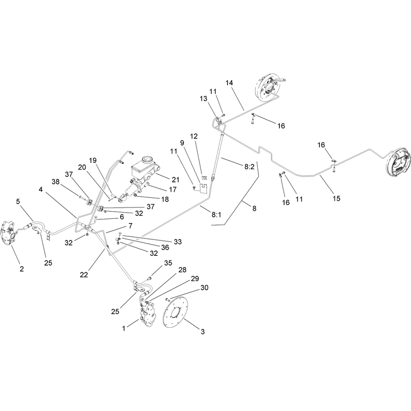 Hydraulic Brake Assembly