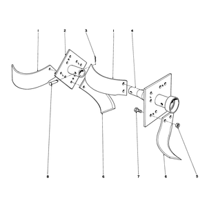 Slasher Tine Kit 3-4 and 5 Hp Kit