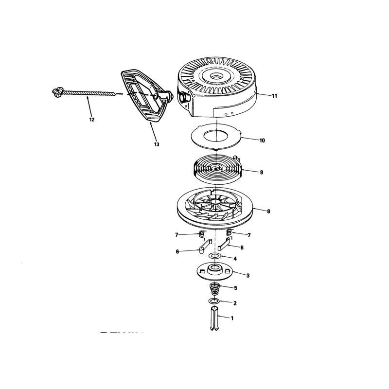 Rewind Starter No. 590646