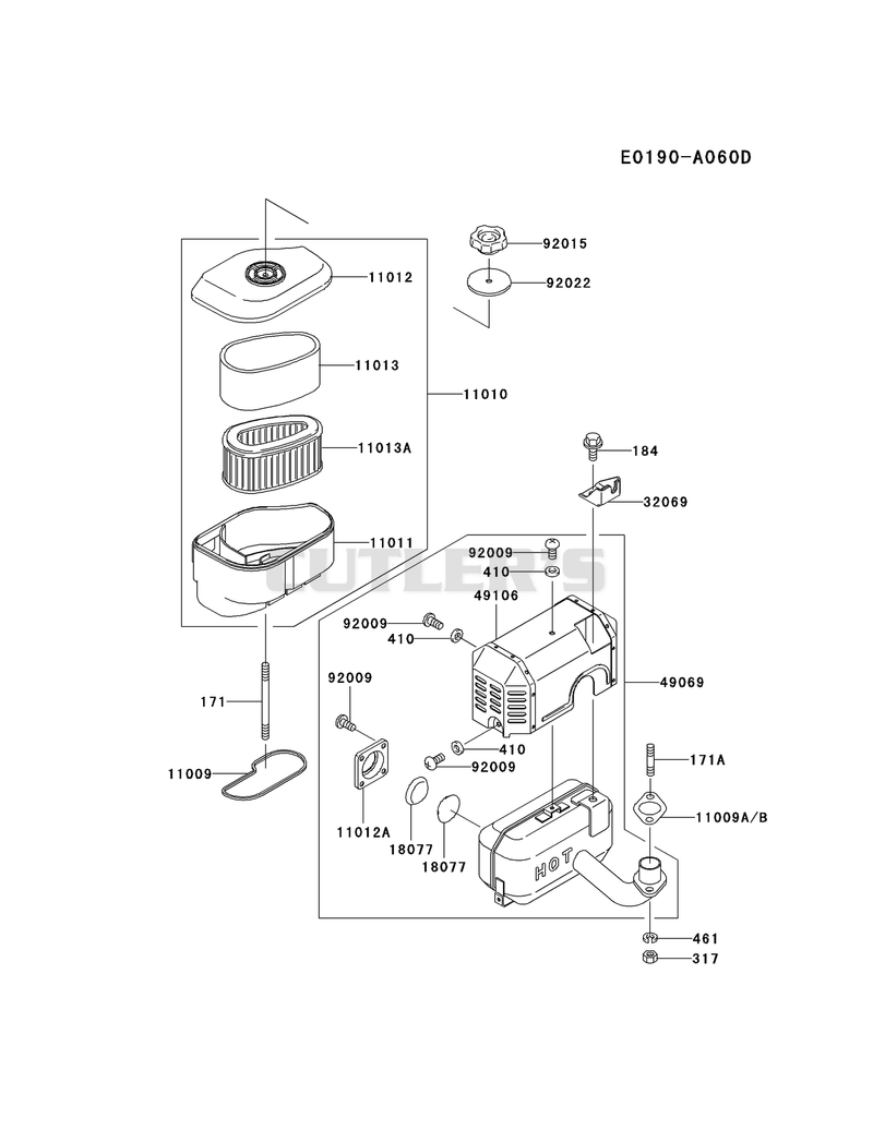 AIR-FILTER/MUFFLER