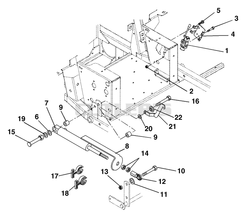 Lift Valve And Cylinder