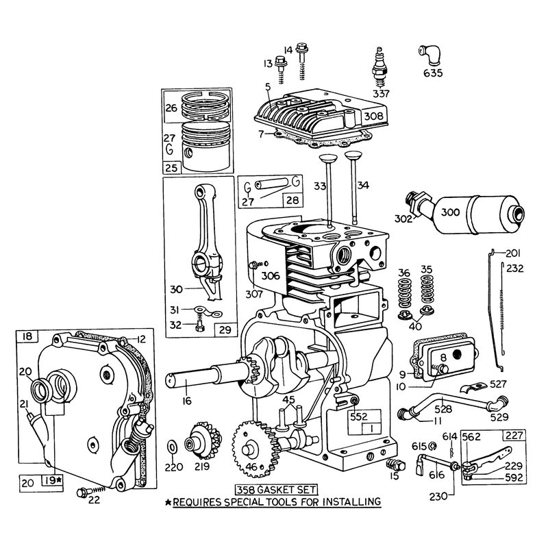 Engine Model No 130202 Type 0209 Briggs and Stratton