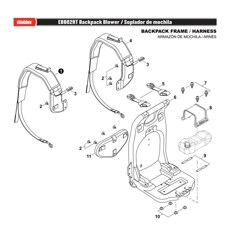 BACKPACK FRAME / HARNESS