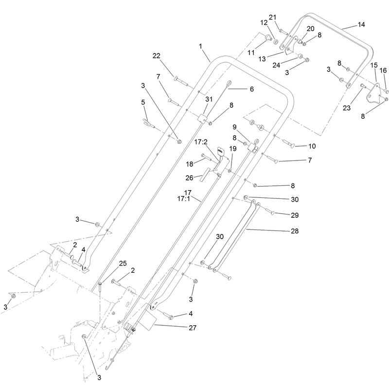 Handle and Control Assembly