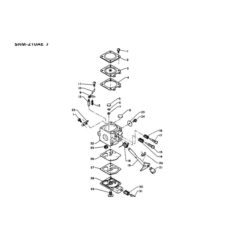 Carburetor WA143 Detail