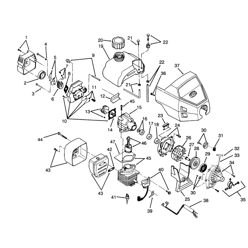 Engine Assembly Model No. 51620
