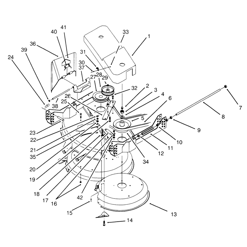 Cover and Pulley Assembly