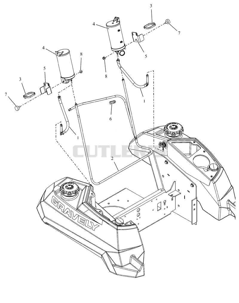 Fuel System - Kawasaki - CARB - Canisters