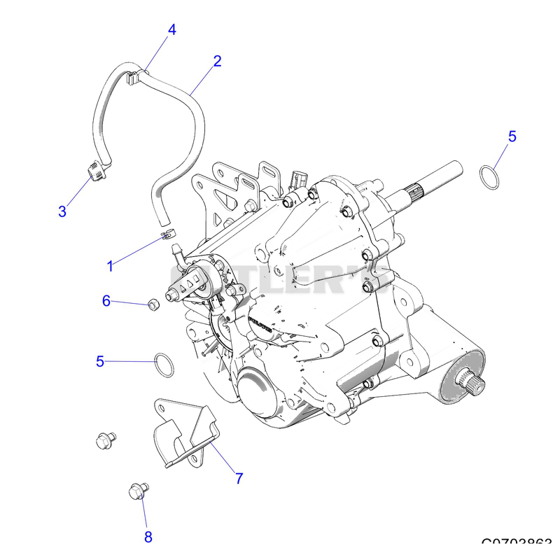 Drive Train, Main Gearcase Mounting