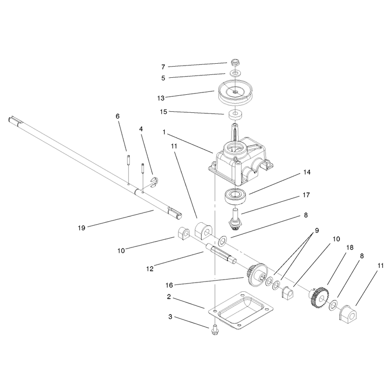 Gear Case Assembly