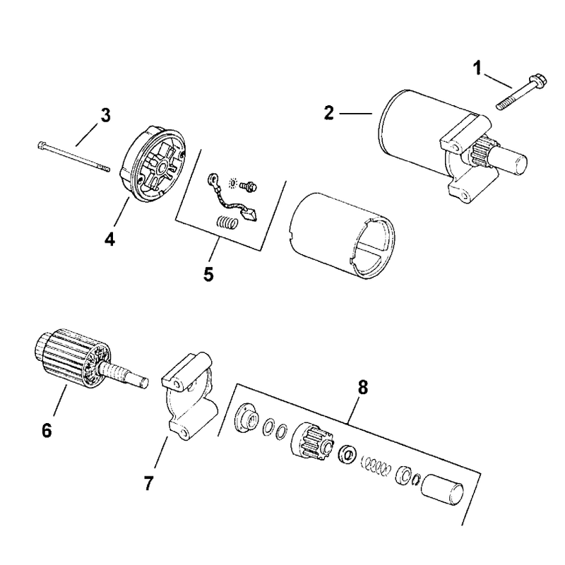 Starter Model 73429 Only