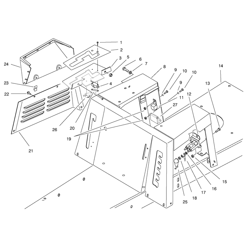 Seat Body and Side Panel Assembly