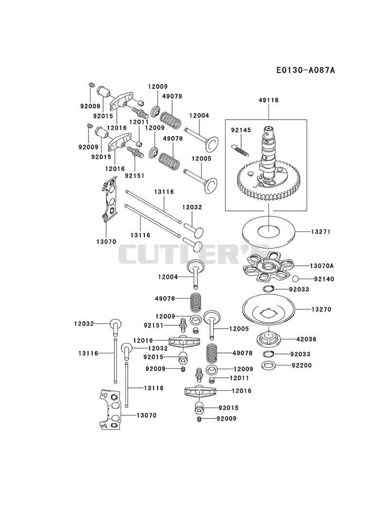 VALVE/CAMSHAFT
