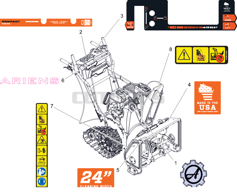 Decals – Compact 24 RapidTrak