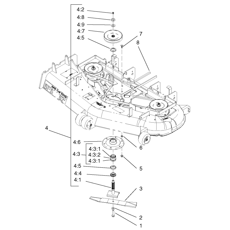Deck Spindle Assembly