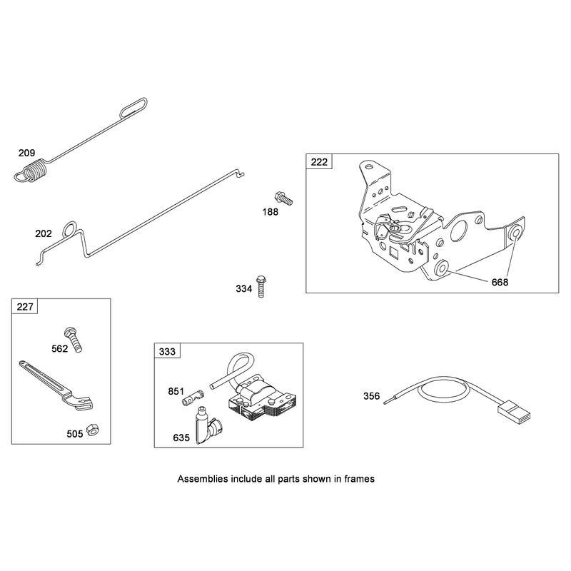 Governor Assembly Briggs and Stratton 126T02-0227-B1
