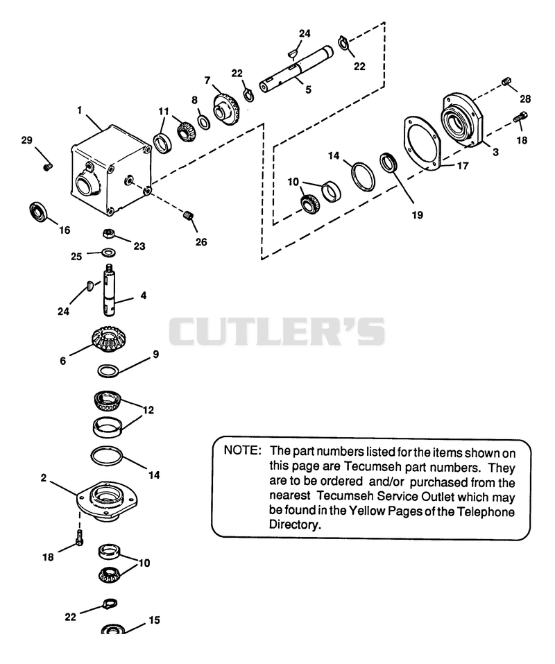 Gearbox Right Angle Drive Model No. 1100-020