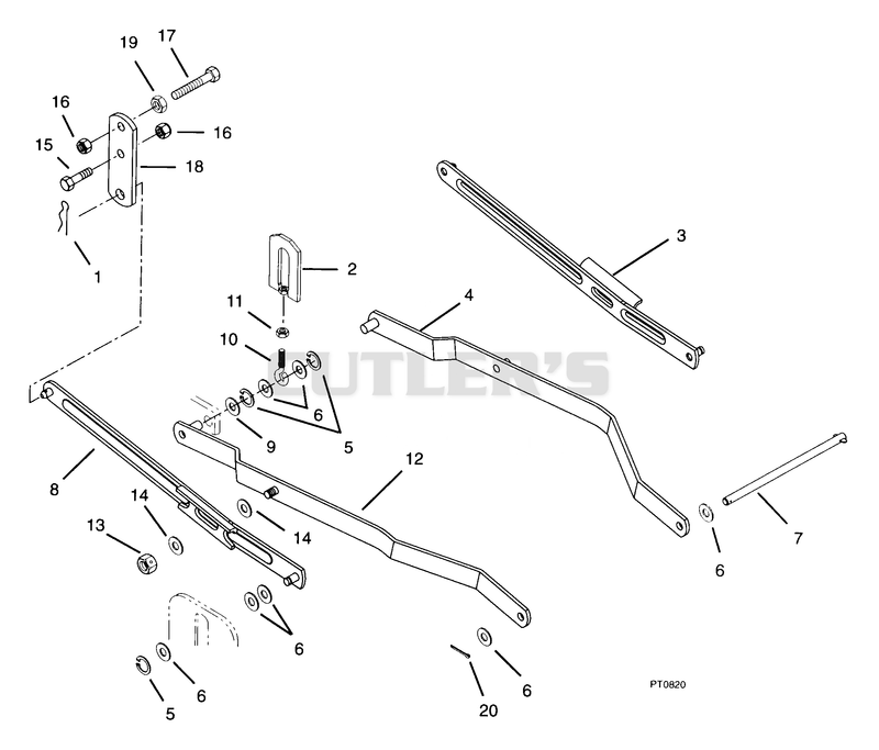 48" Hanger Arm