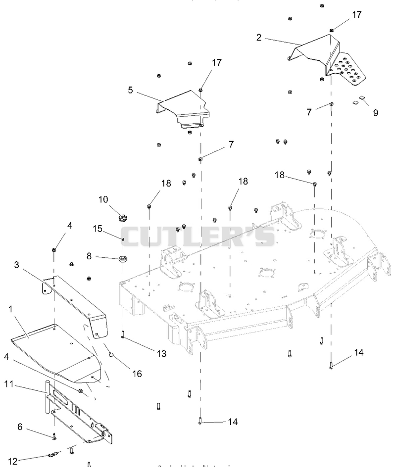 Chute And Belt Covers - 52 Inch