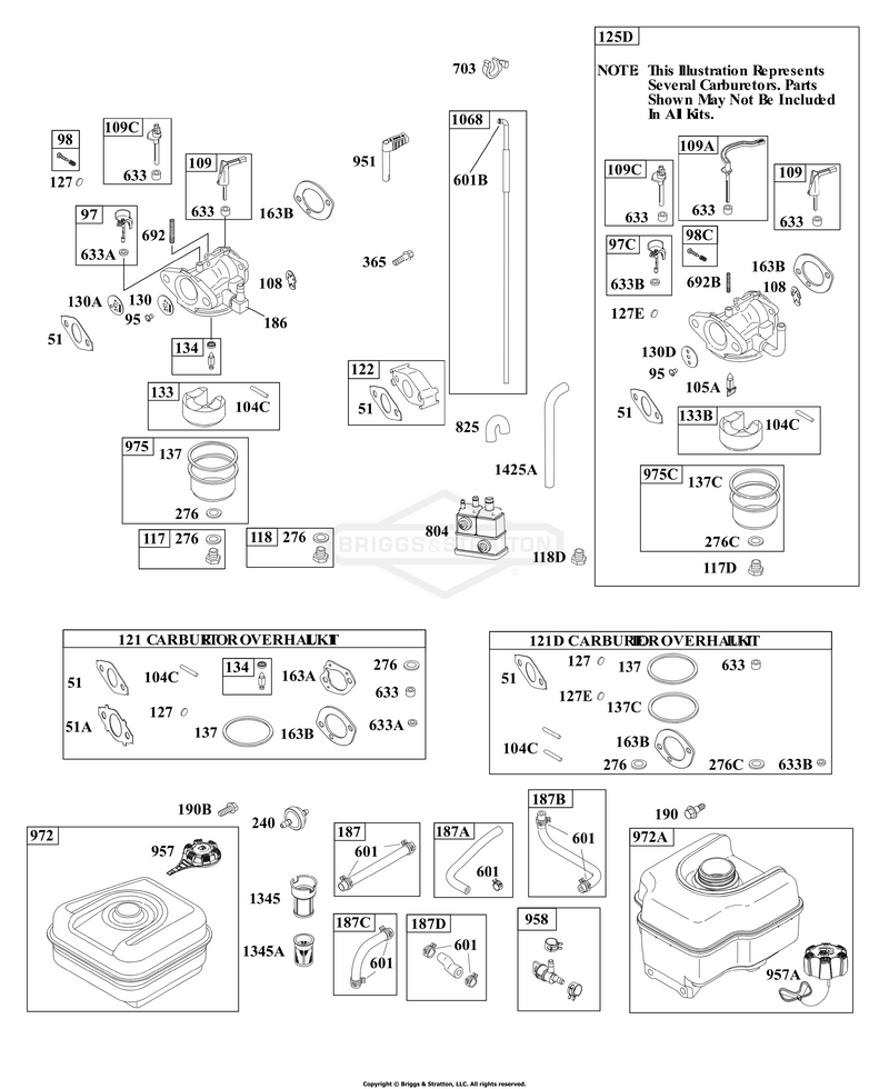 Carburetor, Fuel Supply