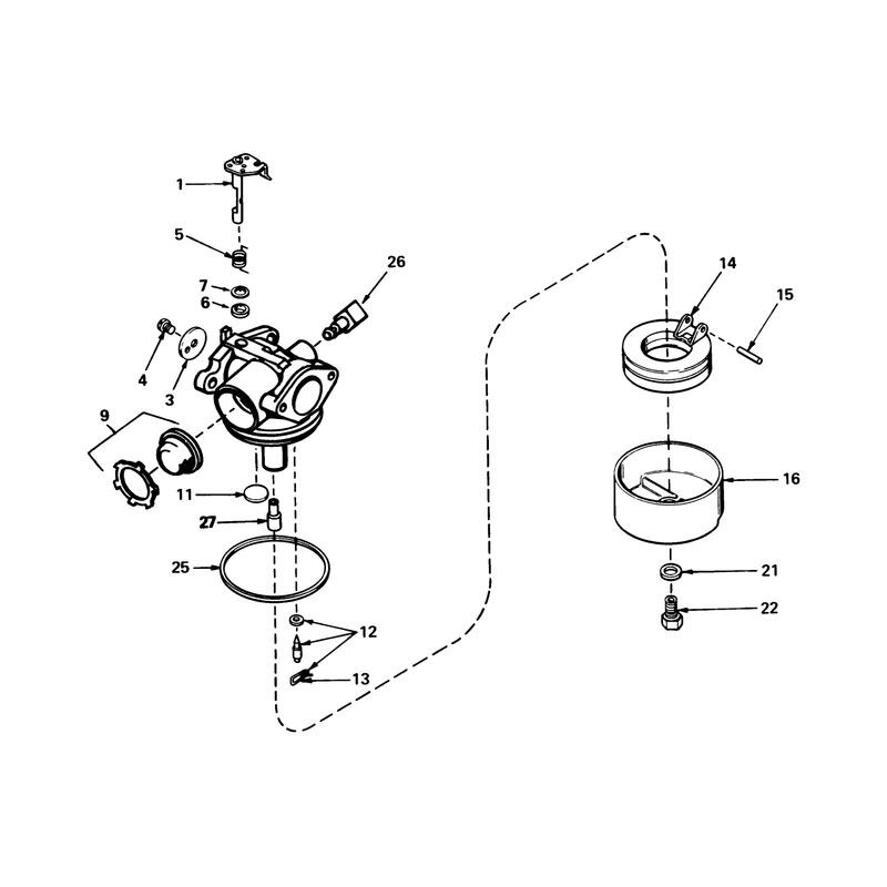 Carburetor No 632099