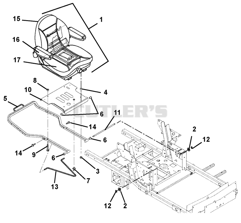 Seat And Hood Frame