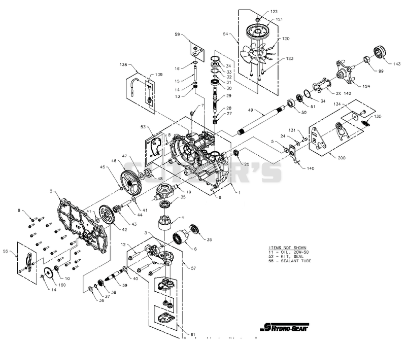Transaxle - Left Hand
